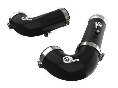 aFe Power - aFe 46-20454-B Aluminum Hot/Cold Charge Pipe Kit Blk for Cadillac/Chevy/GMC 3.0