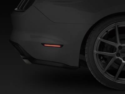 Raxiom - Raxiom 390265 Axial Series LED Rear Smoked Side Marker Lights 15-22 Mustang