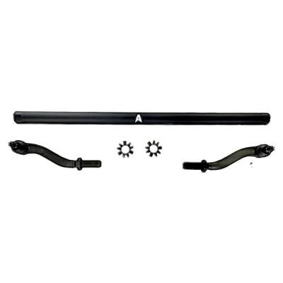 Apex Chassis - Apex Chassis KIT136 JK 2.5T Tie Rod Assembly Black Aluminum for 07-18 Jeep JK