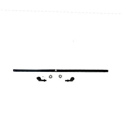 Apex Chassis - Apex Chassis KIT151 Tie Rod Kit 1 Ton Black Aluminum for 07-18 Jeep Wrangler JK