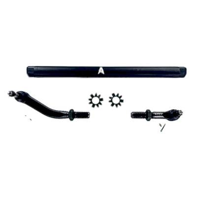 Apex Chassis - Apex Chassis KIT123 2.5T No Flip Drag Link Assembly Black Aluminum for 18+ JL/JT