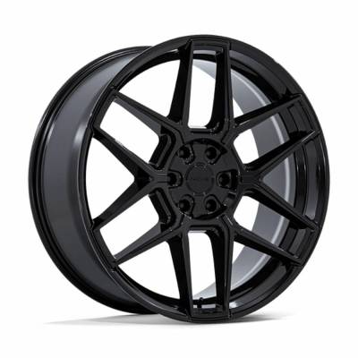 Niche 1PC - Niche Wheels NC281BX20904927 NC281 RISE 20x9 5x120 27mm Gloss Black