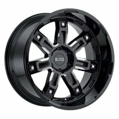 Black Rhino Hard Alloys - Black Rhino Wheels 2095SKW-85127U71 SHOCKWAVE 20x9.5 5x5.0 -18mm Midnight Blue