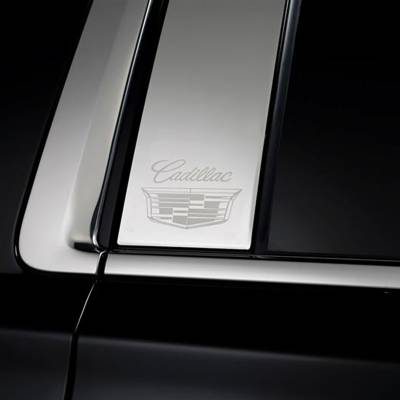 Putco - Putco 402611GM Cadillac Door Pillar Post Trim Set