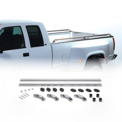 Putco - Putco 89820 Chrome Classic Locker Side Rails for 73-87 Chevy & GMC CK Pickup
