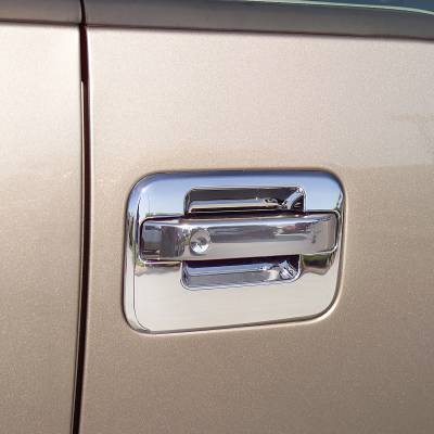 Putco - Putco 403136 Chrome Door Handle Covers for 06-08 Mark LT Front/Rear