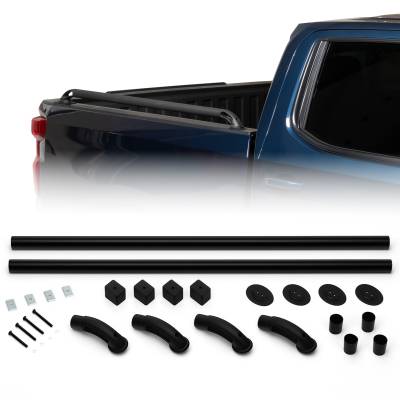 Putco - Putco 88851 Black Classic Locker Side Rails for 15-25 Colorado/Canyon 6'2" Bed