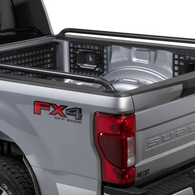 Putco - Putco 78802 Black SSR Locker Side Rails for Silverado/Sierra 3500 15-19 8' Bed