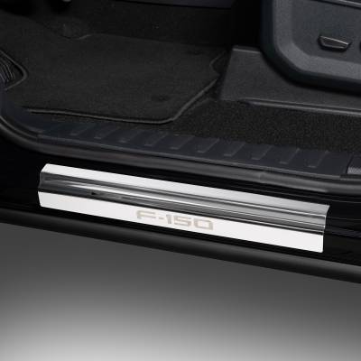 Putco - Putco 95147FD Door Sill Plate Set for 21-25 Ford F150 Crew Cab Pickup