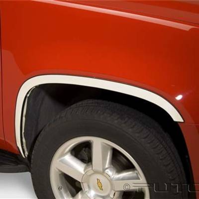 Putco - Putco 97158 Stainless Steel Fender Trim Kit for 07-14 Chevy Tahoe/GMC Yukon