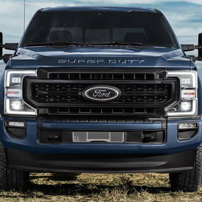 Putco - Putco 86182FP Polished Bar Bumper Grille Inserts for 11-14 Ford F150
