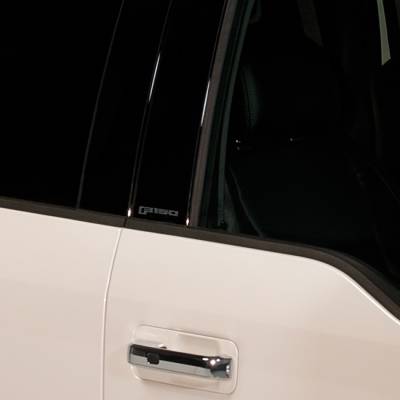 Putco - Putco 402678BPFD F150 Logo Black Pillar Posts for 15-25 F150 w/Keypad
