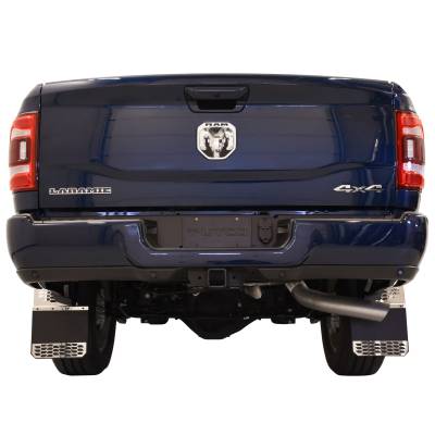 Putco - Putco 78160 Brushed SS HEX Mud Skins Front for 10-18 RAM 2500/3500