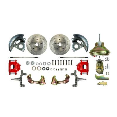 The Right Stuff Detailing - The Right Stuff Detailing AFXDC02DZ Front Brake Conversion Kit for Chevy/Pontiac