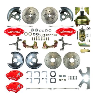 The Right Stuff Detailing - The Right Stuff Detailing AFXDC21DZ Front & Rear Brake Conversion Kit for GM