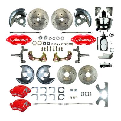 The Right Stuff Detailing - The Right Stuff Detailing AFXDC21DZX Front & Rear Brake Conversion Kit for GM