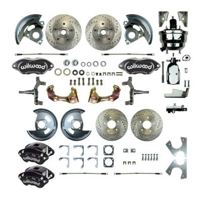 The Right Stuff Detailing - The Right Stuff Detailing AFXDC22DSX FR/RR Brake Conversion Kit for Chev/Pontiac