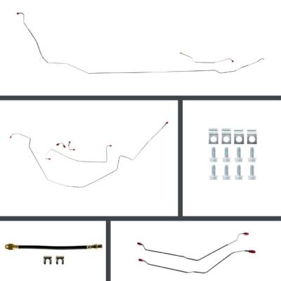 The Right Stuff Detailing - The Right Stuff AOP67C4 Select GM Cars Brake Hydraulic Line Kit