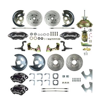 The Right Stuff Detailing - The Right Stuff Detailing AFXDC25CS FR/RR Brake Conversion Kit for Chevy/Pontiac