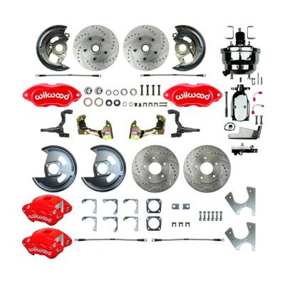 The Right Stuff Detailing - The Right Stuff Detailing AFXDC25CZX F/R Brake Conversion Kit for Chevy/Pontiac