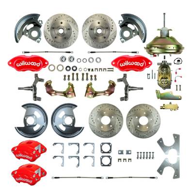 The Right Stuff Detailing - The Right Stuff Detailing AFXDC26DZ Front & Rear Brake Conversion Kit for GM