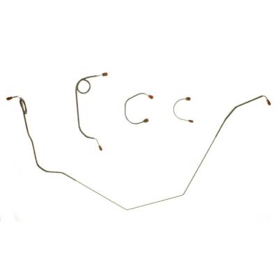 The Right Stuff Detailing - The Right Stuff FKT6901 1969 Chevy Camaro Brake Hydraulic Line Kit Front