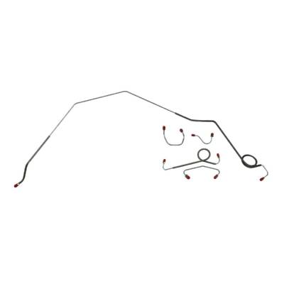 The Right Stuff Detailing - The Right Stuff FKT6905 1969 Camaro Power Disc Brake Hydraulic Line Kit Front