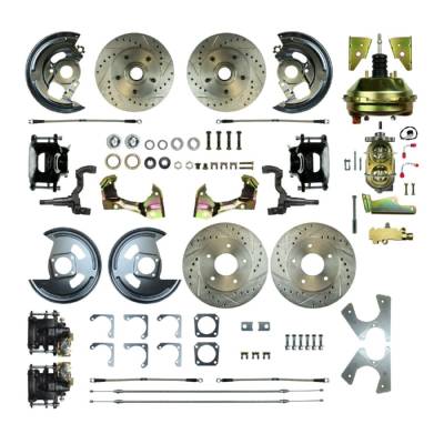 The Right Stuff Detailing - The Right Stuff Detailing AFXDC41CS Front & Rear Brake Conversion Kit for GM