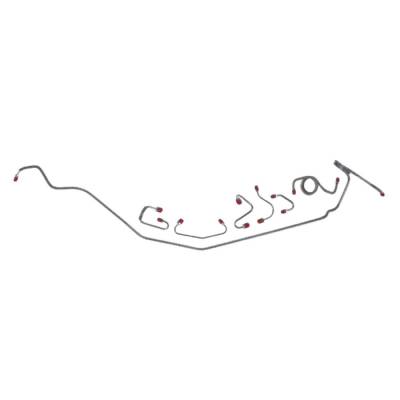 The Right Stuff Detailing - The Right Stuff FKT7004 70 Camaro Manual Disc Brake Hydraulic Line Kit Front