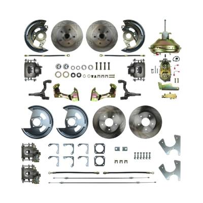 The Right Stuff Detailing - The Right Stuff Detailing AFXDC45C Chevy/Pontiac Brake Conversion Kit FR & RR