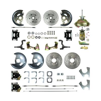 The Right Stuff Detailing - The Right Stuff Detailing AFXDC45CS FR/RR Brake Conversion Kit for Chevy/Pontiac