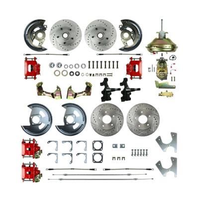 The Right Stuff Detailing - The Right Stuff Detailing AFXDC45DZ FR/RR Brake Conversion Kit for Chevy/Pontiac