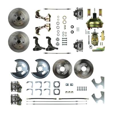 The Right Stuff Detailing - The Right Stuff Detailing AFXDC46C GM Brake Conversion Kit Front & Rear