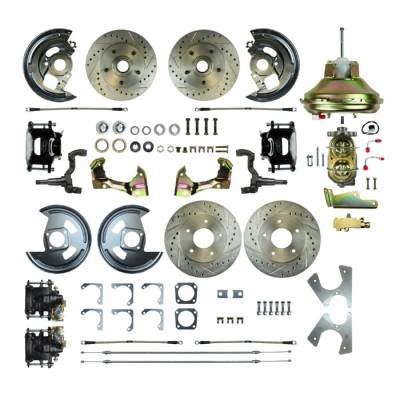 The Right Stuff Detailing - The Right Stuff Detailing AFXDC46CS Front & Rear Brake Conversion Kit for GM