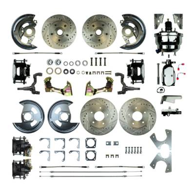 The Right Stuff Detailing - The Right Stuff Detailing AFXDC46CSX Front & Rear Brake Conversion Kit for GM