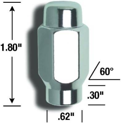 Gorilla Automotive - Gorilla Automotive 68187LB Wheel Lug Nut Set