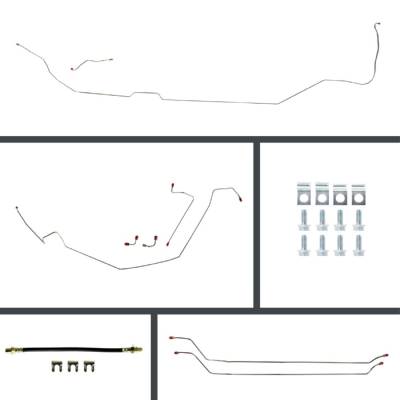 The Right Stuff Detailing - The Right Stuff ASM64H2 Select GM Cars Brake Hydraulic Line Kit