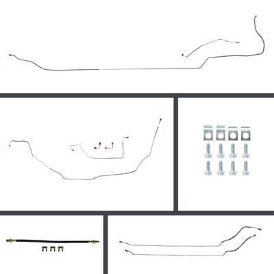 The Right Stuff Detailing - The Right Stuff ASP68C2 Select GM Cars Brake Hydraulic Line Kit