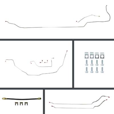 The Right Stuff Detailing - The Right Stuff ASP69C2 Select GM Cars Brake Hydraulic Line Kit