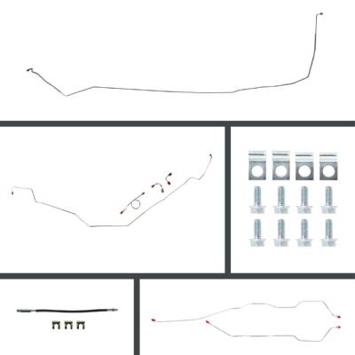 The Right Stuff Detailing - The Right Stuff Detailing BOM65H2 Chevy Brake Hydraulic Line Kit