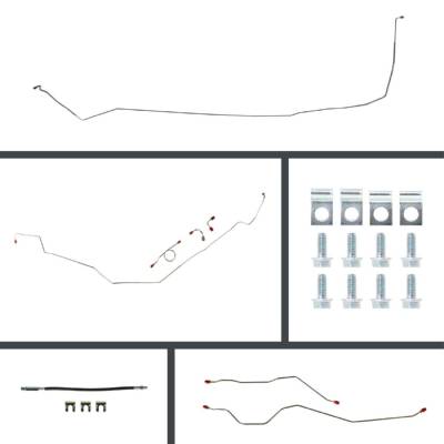 The Right Stuff Detailing - The Right Stuff Detailing BOM65H4 Chevy Brake Hydraulic Line Kit