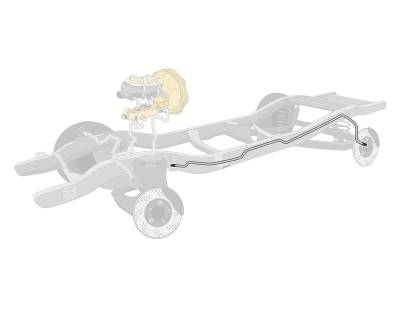 The Right Stuff Detailing - The Right Stuff Detailing GIN5901 1959 Ford Sunliner Brake Hydraulic Line