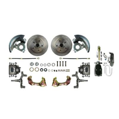 The Right Stuff Detailing - The Right Stuff AFXSD01CY Select GM Cars Brake Conversion Kit Front