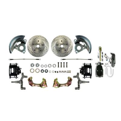 The Right Stuff Detailing - The Right Stuff AFXSD02CSY Chevy/Pontiac Brake Conversion Kit Front