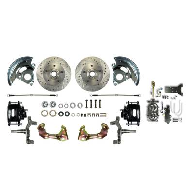 The Right Stuff Detailing - The Right Stuff AFXSD03CSY 62-67 Chevy II Brake Conversion Kit Front