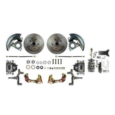 The Right Stuff Detailing - The Right Stuff AFXSD03CY 62-67 Chevy II Brake Conversion Kit Front