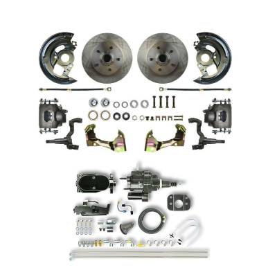 The Right Stuff Detailing - The Right Stuff Detailing AFXHB02CY Chevy/Pontiac Brake Conversion Kit Front