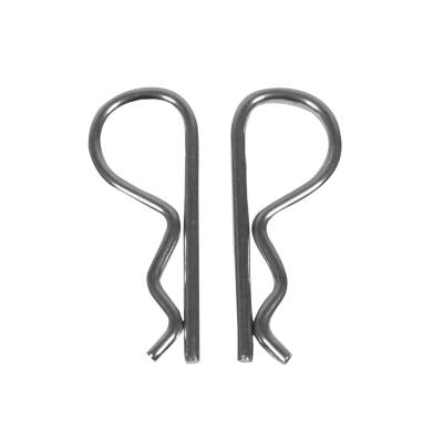 Trim Parts - Trim Parts MPHP101PS Licensed Mopar Hood Pin Clips Pair 1969-74