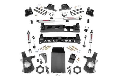 Rough Country Suspension Systems - Rough Country 25870 4" V2 Suspension Lift Kit for 99-06 Silverado/Sierra 1500 4W