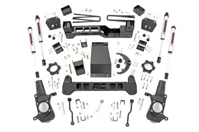 Rough Country Suspension Systems - Rough Country 25970 6" V2 Suspension Lift Kit for 99-04 Silverado/Sierra 2500HD